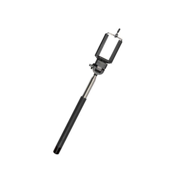 Premium Silver Plastic Phone Selfie Stick